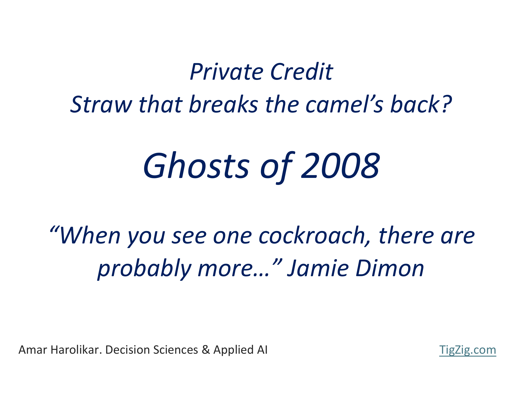 Private Credit - The $2.7 Trillion Shadow Lending Market Is Showing Cracks