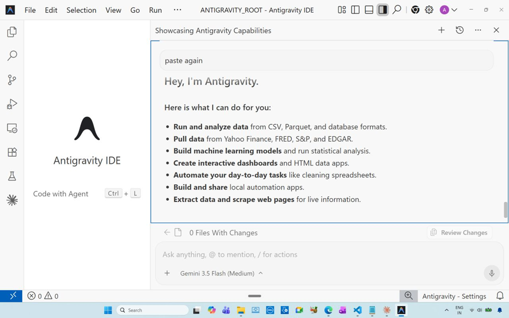 If You Pay Rs 1,950 a Month to Google, You Already Have Antigravity, a Full AI Coding Agent.
