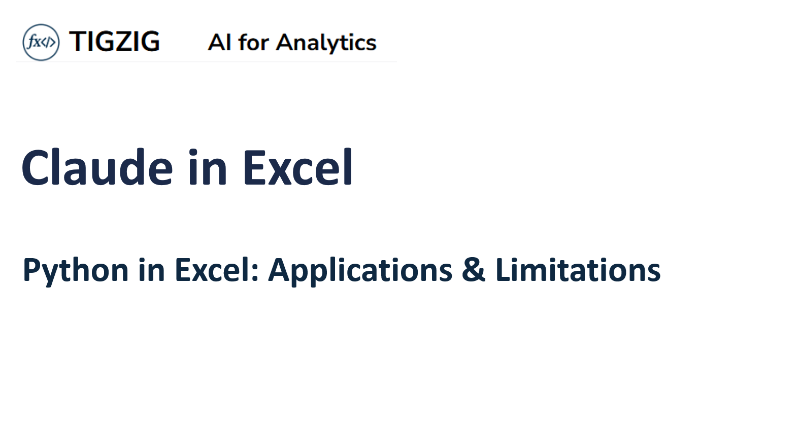 Claude in Excel Evaluation