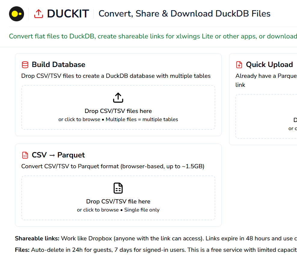 DuckIt xlwings
