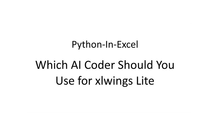 AI Coder for xlwings