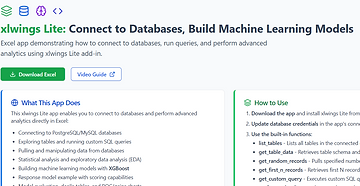 xlwings DB Connection