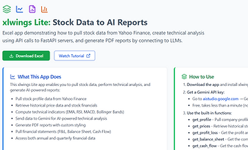 Yahoo Finance Analyzer
